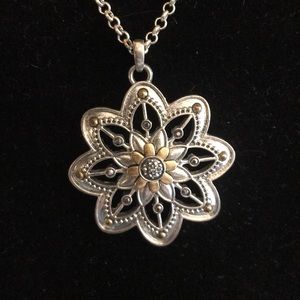 Adjustable length lucky brand necklace